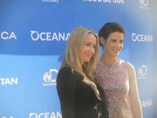 Oceana Senior Advisor Alexandra Cousteau with Cobie Smulders 